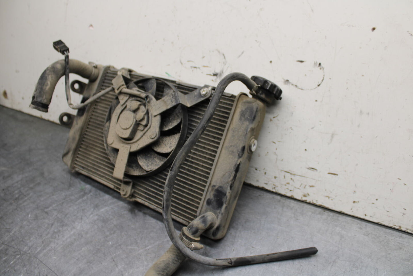 16-17 KAWASAKI VULCAN S 650 EN650 ABS ENGINE COOLER COOLING RADIATOR BB731