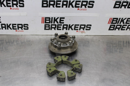 05-06 KAWASAKI NINJA ZX6R REAR HUB & SHOCK DAMPERS CUSH ABSORBERS BB877