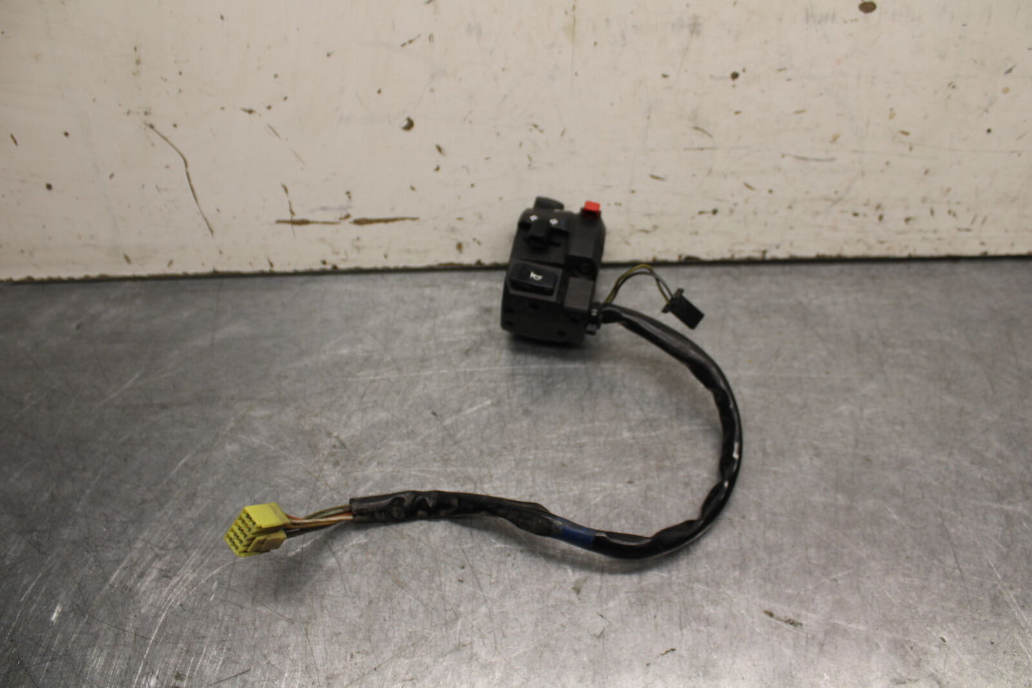 06-07 SUZUKI GSXR750 LEFT CLIP ON HANDLE HORN SIGNALS SWITCH SWITCHES BB670