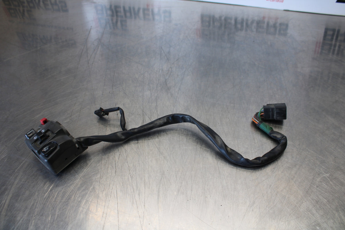 03-06 KAWASAKI Z1000 LEFT CLIP ON HANDLE HORN SIGNALS SWITCH SWITCHES BB164