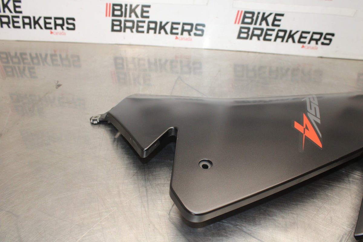 15 APRILIA RSV4 FACTORY APRC ABS LEFT MID UPPER SIDE FAIRING COWL PLASTIC BB901