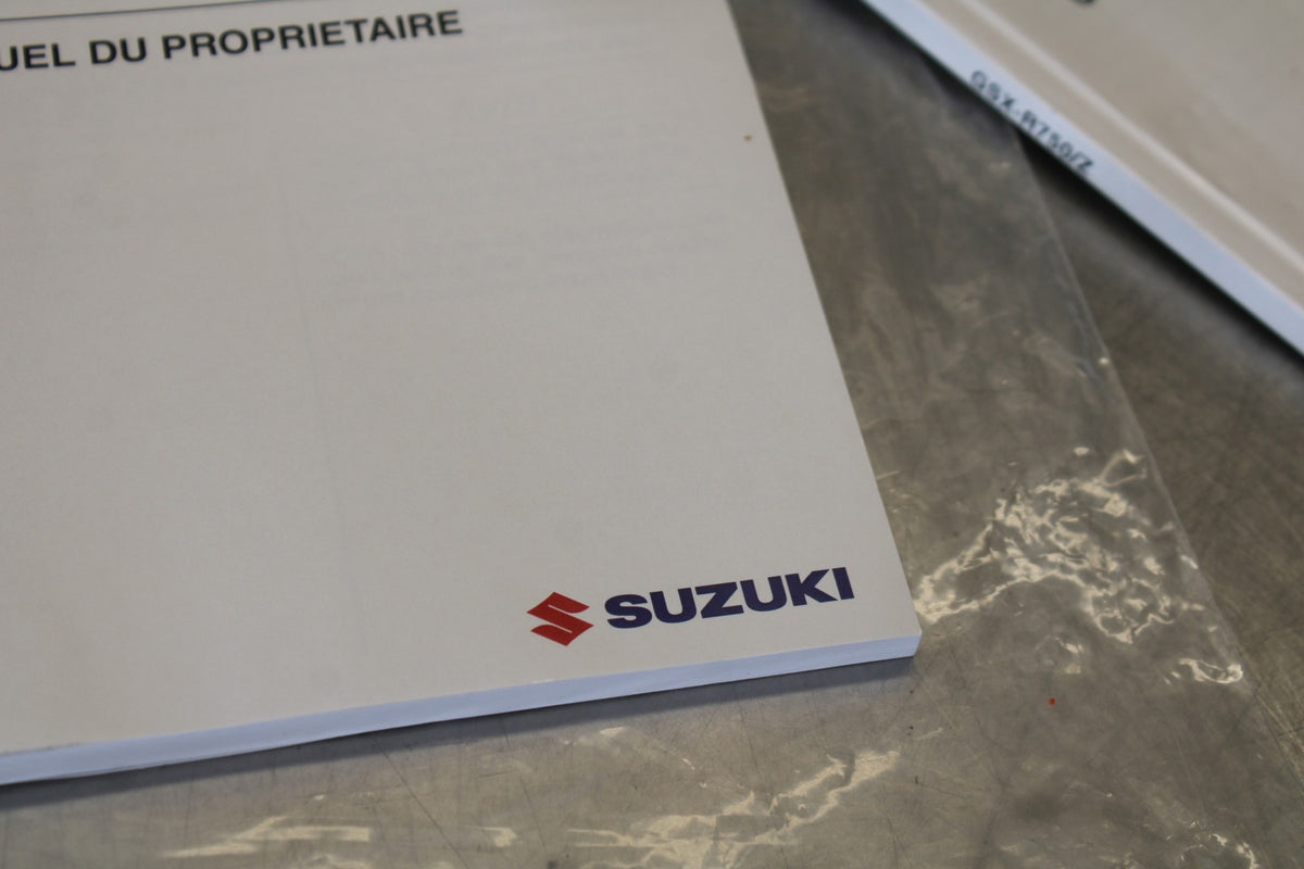 11-26 SUZUKI GSXR750 ORIGINAL OWNERS MANUAL BOOK BB882