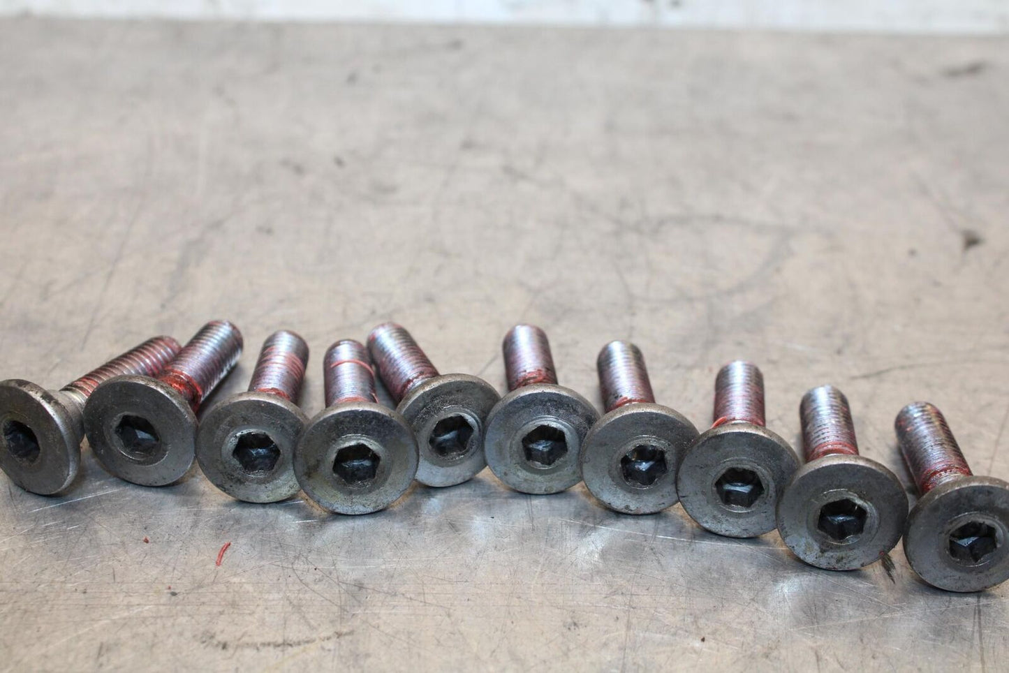 2003 Kawasaki Ninja ZX6RR ZX600K FRONT BRAKE ROTOR BOLTS DISC BB66 