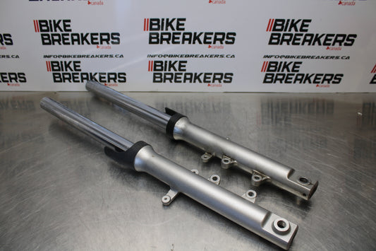 09-15 YAMAHA FZ6R FRONT FORKS SHOCK SUSPENSION SET PAIR BB161