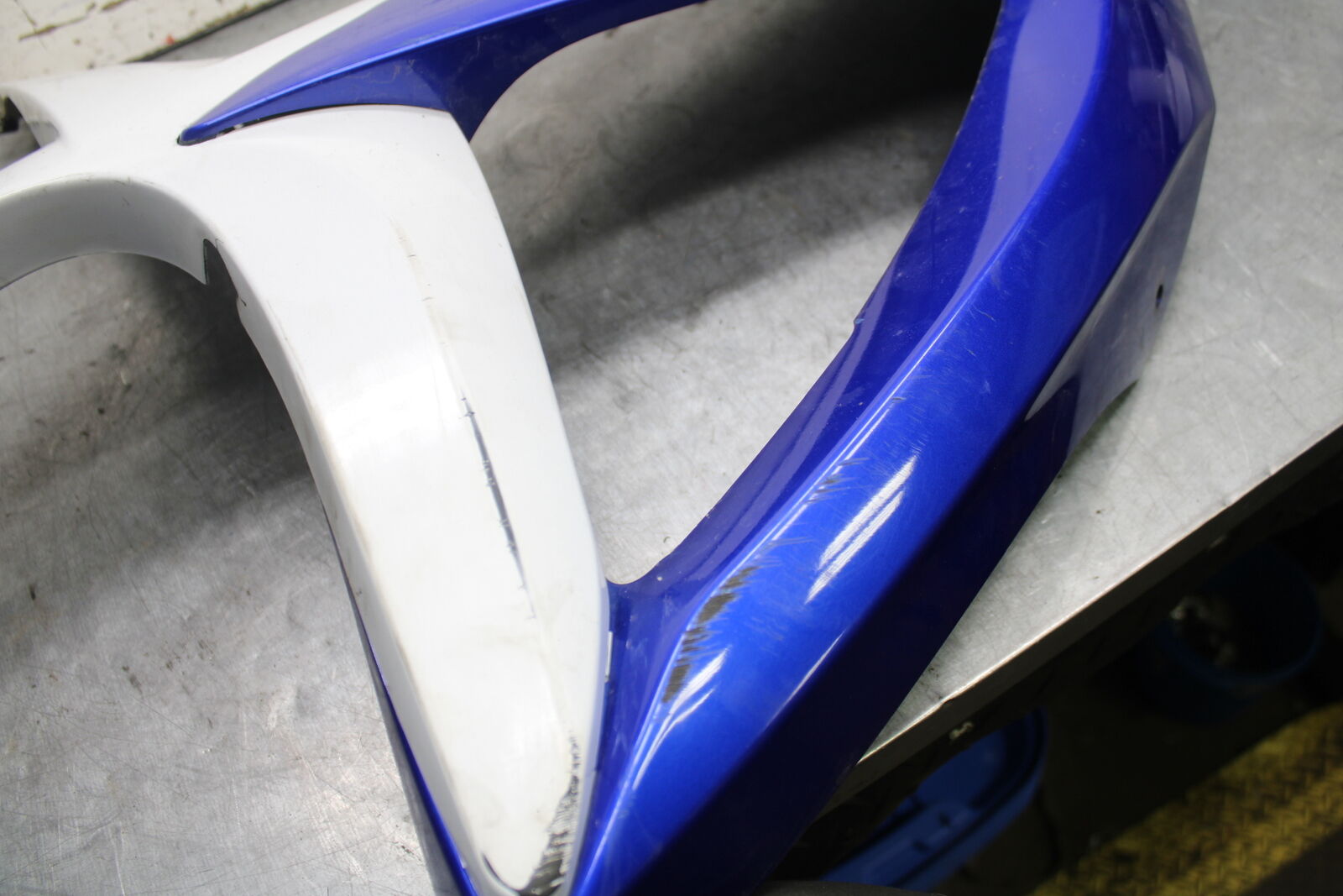 08-09 SUZUKI GSXR600 LEFT LOWER MID UPPER SIDE FAIRING COWL BB728