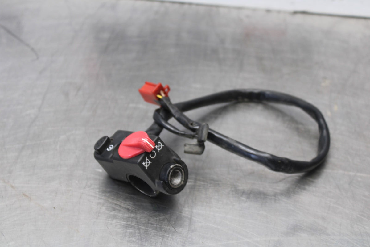 06 KAWASAKI KLR650 RIGHT CLIP ON HANDLE KILL OFF START SWITCH SWITCHES BB919