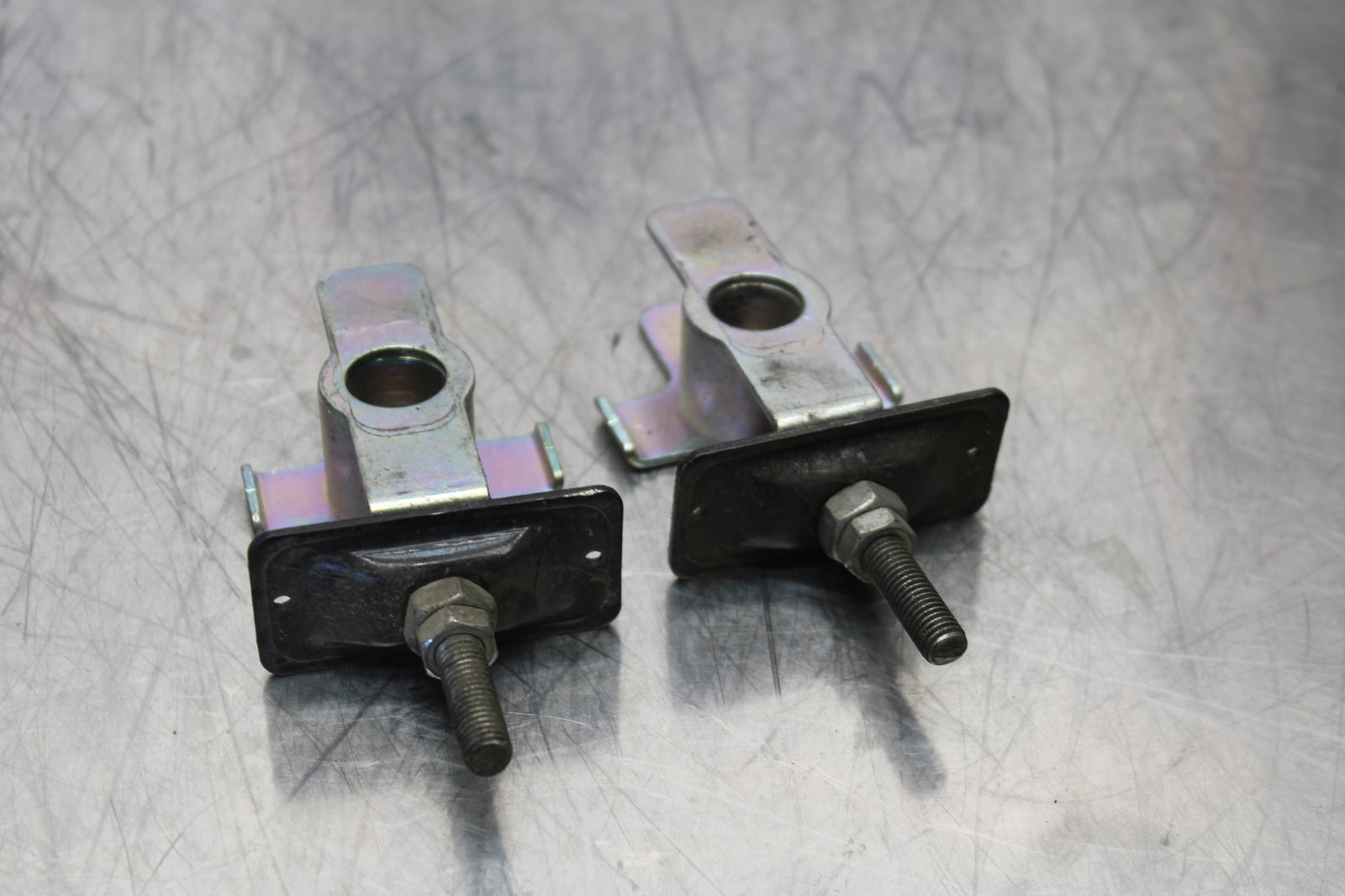 15-16 HONDA CB300F SWINGARM CHAIN TENSIONER ADJUSTMENT BRACKETS  BB150
