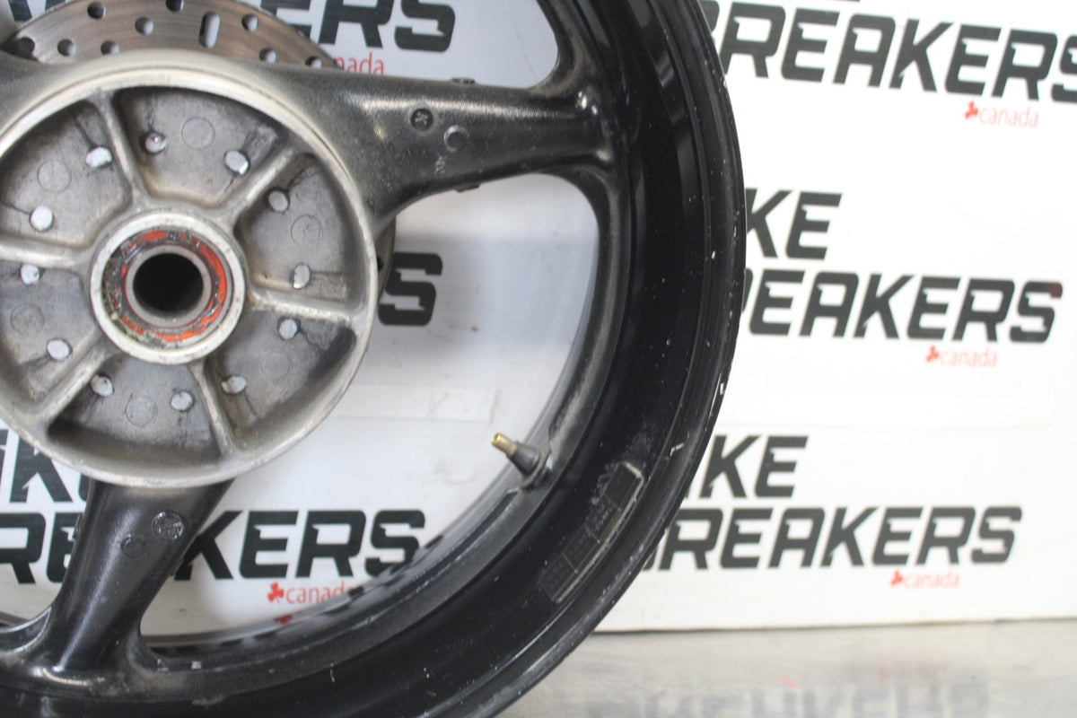 00-01 HONDA CBR929RR REAR BACK WHEEL RIM & EBC ROTOR BB925