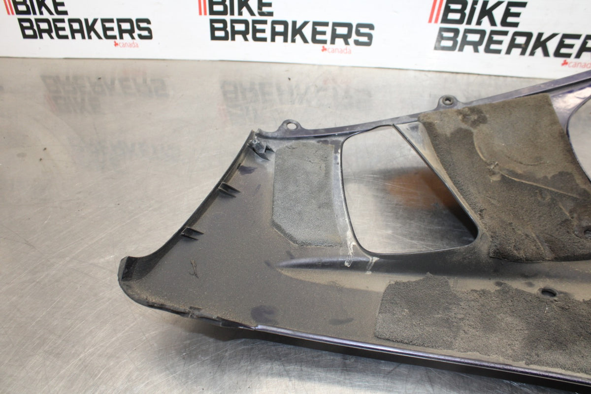 00-01 HONDA CBR929RR RIGHT LOWER BOTTOM BELLY SIDE FAIRING COWL  BB925