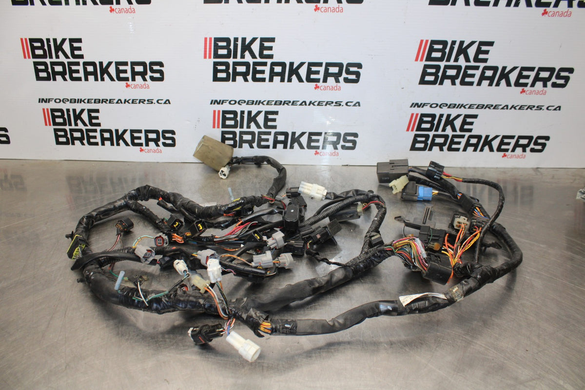 08-10 SUZUKI GSXR 600 MAIN ENGINE WIRING HARNESS MOTOR WIRE LOOM BB92