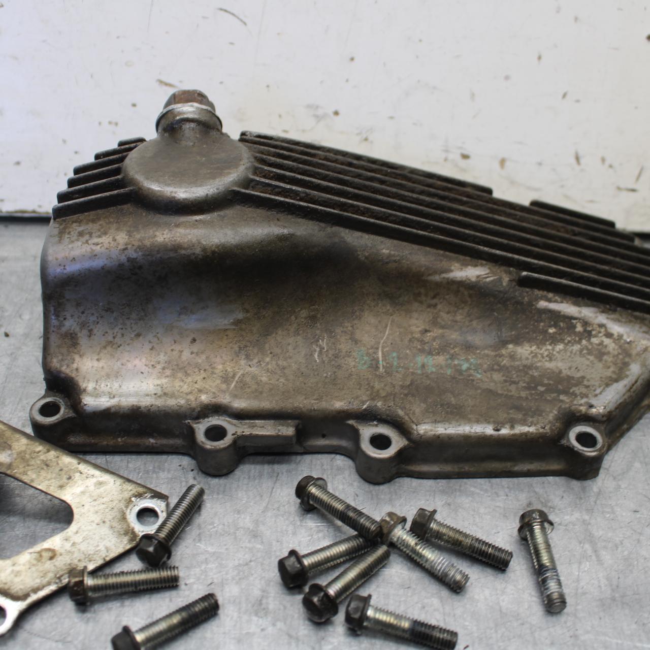 15-16 KAWASAKI EX300 ENGINE MOTOR BOTTOM OIL PAN COVER BB635