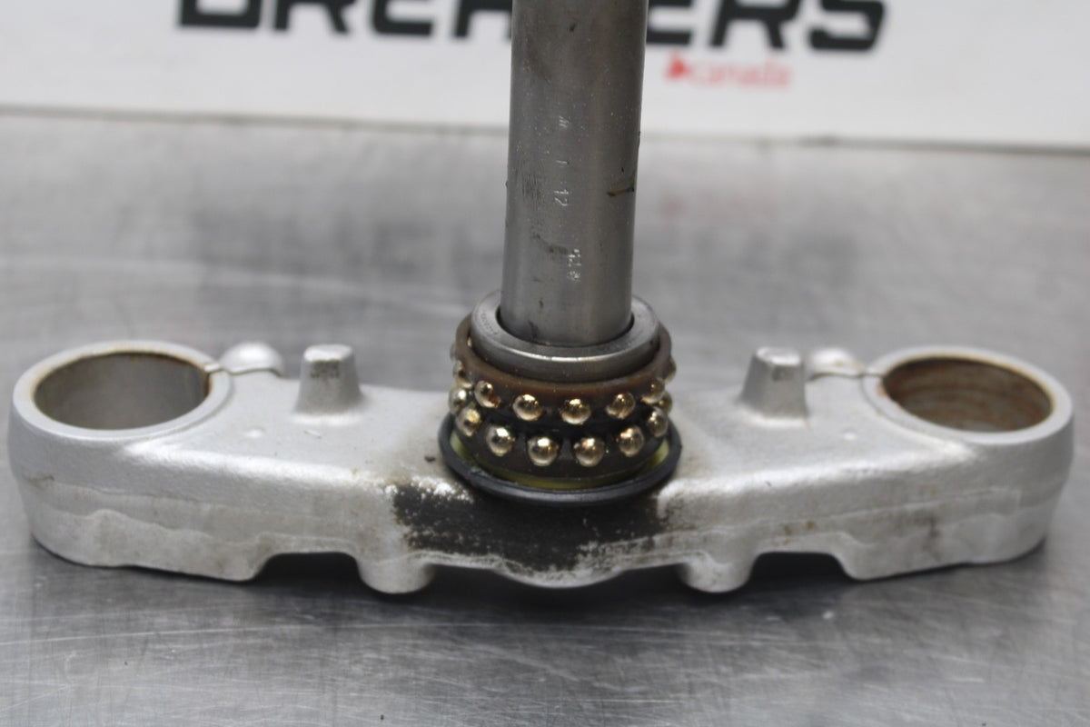 08 SUZUKI SV650 FRONT FORKS CLAMP LOWER TRIPLE TREE STEM BB846