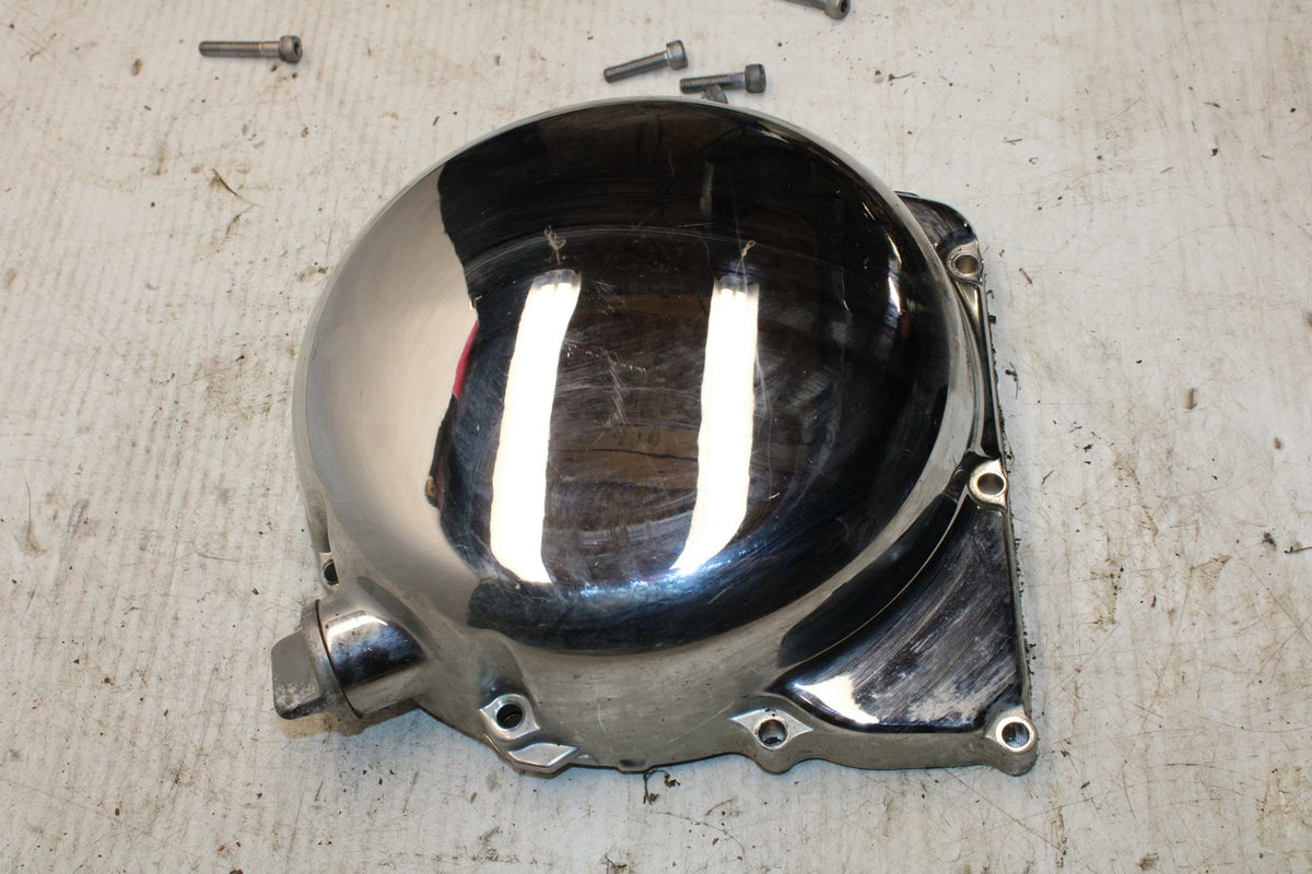 07-08 YAMAHA V STAR 1300 CLUTCH SIDE ENGINE MOTOR COVER BB303