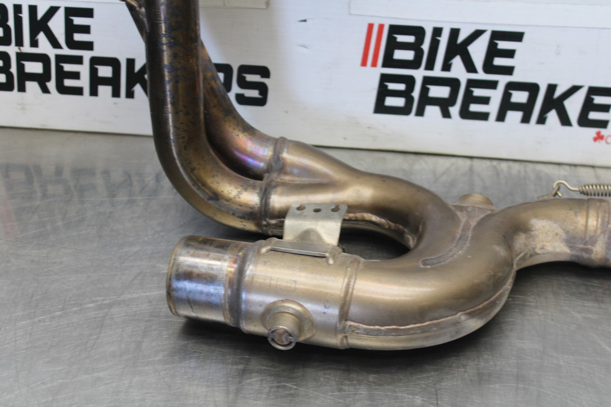 16 APRILIA TUONO V4 1100 EXHAUST HEADER PIPES MANIFOLD BB905