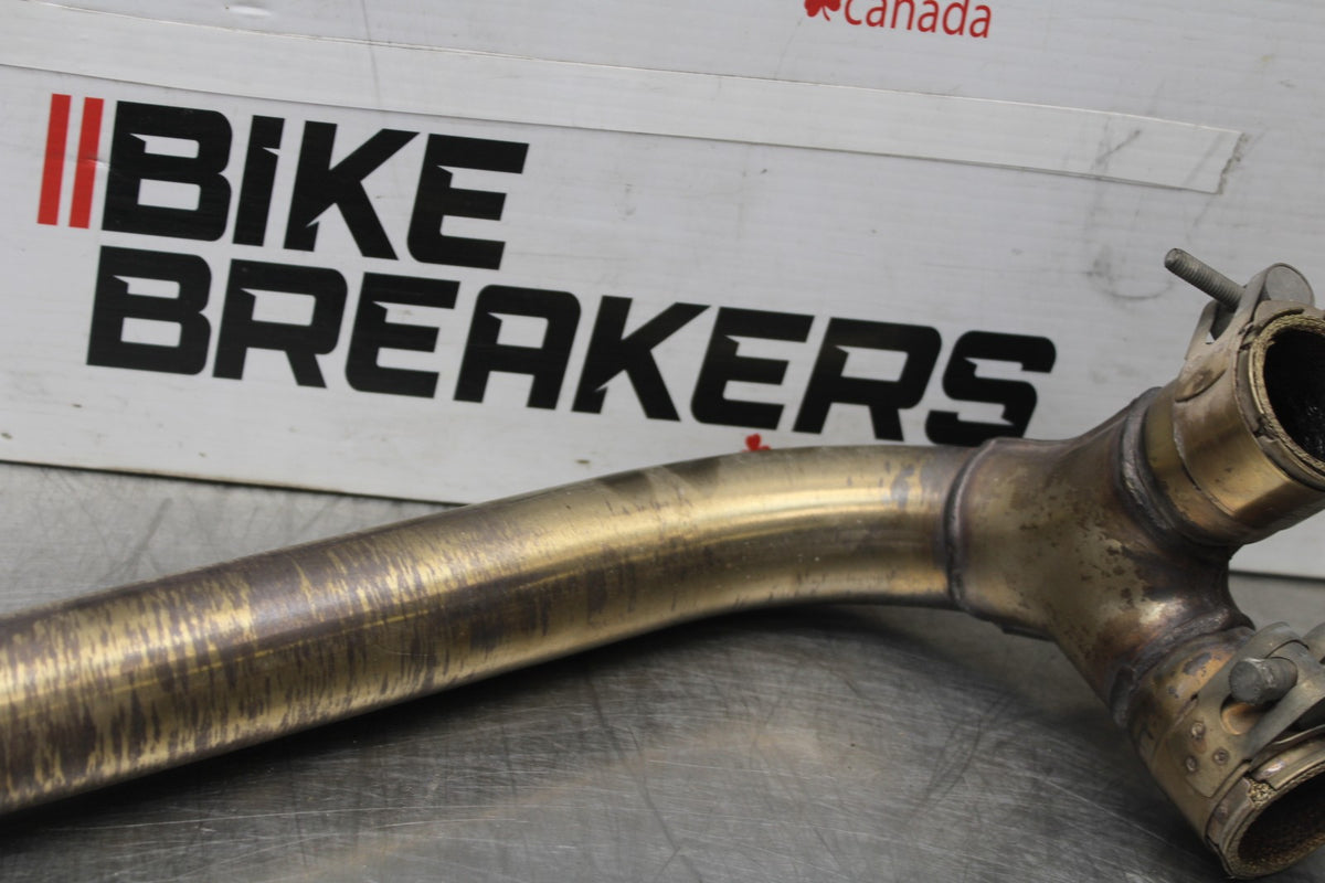 12 TRIUMPH STREET TRIPLE R EXHAUST MIDPIPE MID MIDDLE PIPE BB914