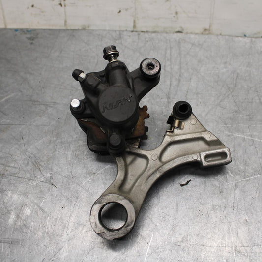 09-12 HONDA CBR600RR REAR  BRAKE CALIPER W MOUNT BRACKET 43150-MFJ-A51 BB450