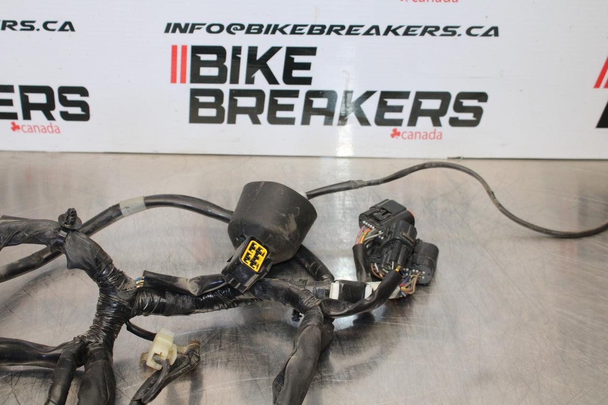 09 YAMAHA V STAR 950 MAIN ENGINE WIRING HARNESS MOTOR WIRE LOOM BB172