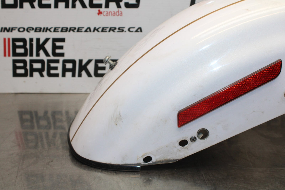 07 HARLEY-DAVIDSON SPORTSTER 1200 CUSTOM XL1200C REAR BACK FENDER  BB833