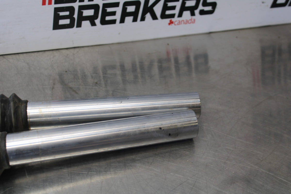 81 YAMAHA MAXIM 550 XJ550 FRONT FORKS SHOCK SUSPENSION SET PAIR BB866