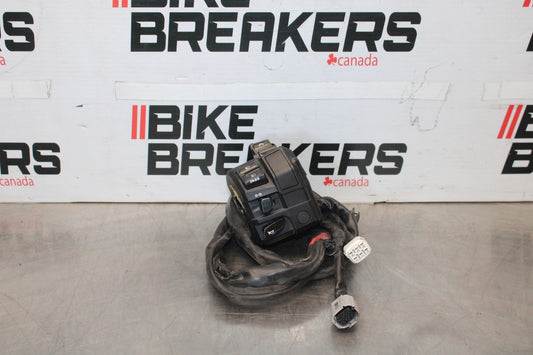15-17 YAMAHA FJ09 LEFT CLIP ON HANDLE HORN SIGNALS SWITCH SWITCHES BB906