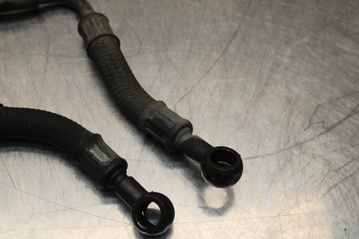 03 SUZUKI SV650S ENGINE MOTOR OIL COOLER HOSES BB167