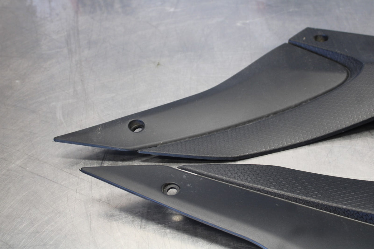 24 APRILIA TUONO V4 1100 FACTORY ABS RIGHT LEFT GAS FUEL TANK PANEL COVERS BB887