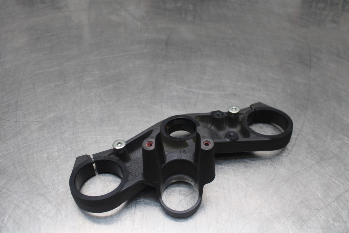 08 KAWASAKI NINJA ZX10R FORKS UPPER TRIPLE TREE CLAMP BB902