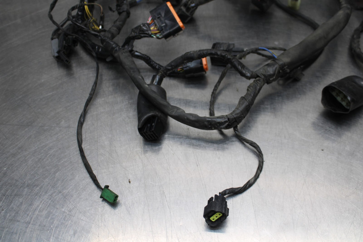06-07 KAWASAKI NINJA 650R EX650A MAIN ENGINE WIRING HARNESS MOTOR WIRE LOOM BB77