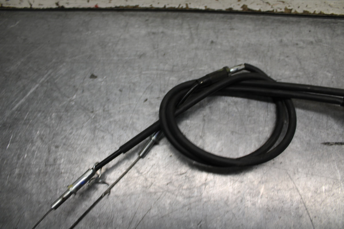 24 KAWASAKI NINJA 500 ABS THROTTLE CABLES LINES BB744