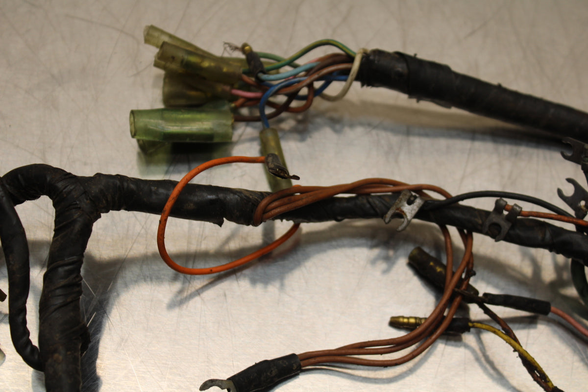 69-70 YAMAHA L5T MAIN ENGINE WIRING HARNESS MOTOR WIRE LOOM BB138