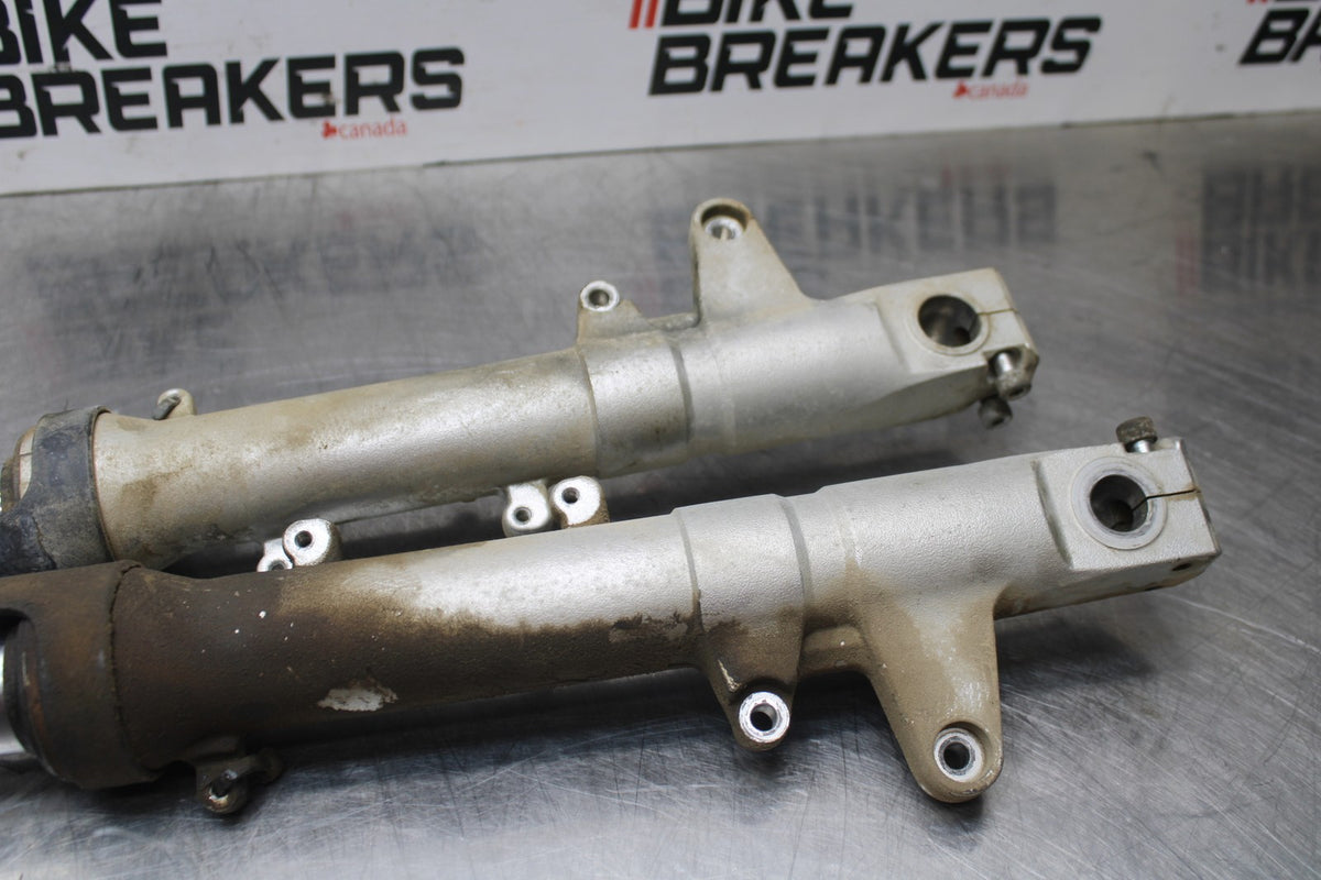 98-05 HONDA SUPER HAWK 1000 VTR1000F FRONT FORKS SHOCK SUSPENSION SET PAIR BB821