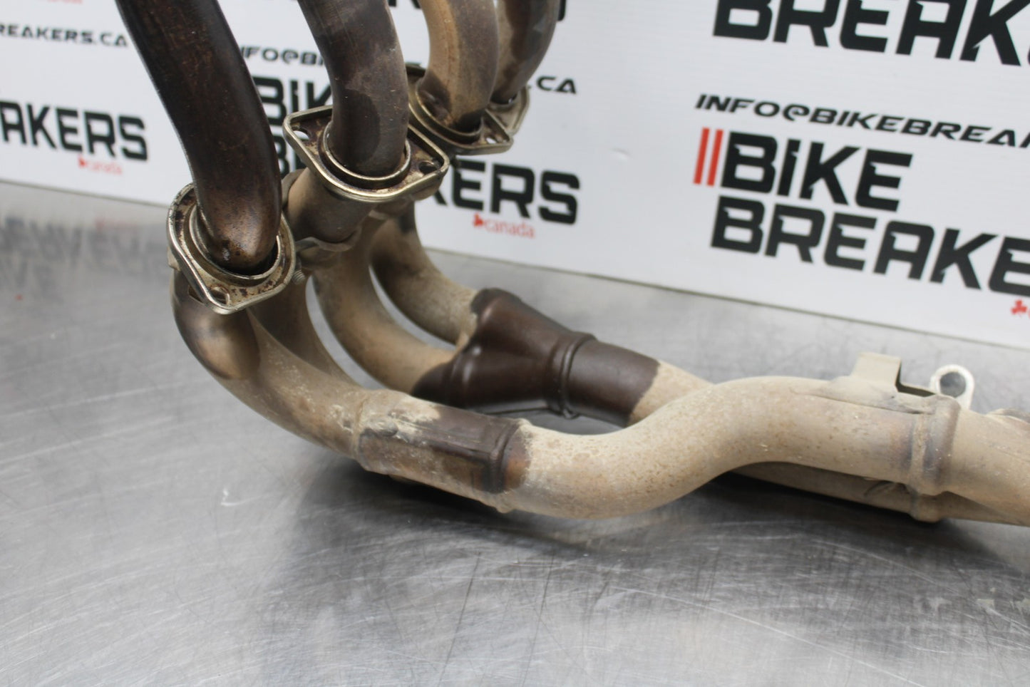 11-22 SUZUKI GSXR 600  EXHAUST HEADER PIPES MANIFOLD BB193