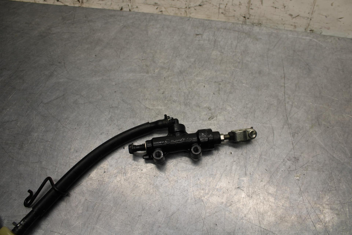 2015 Kawasaki Ninja 300 EX300 REAR BACK BRAKE MASTER CYLINDER W RESERVOIR BB61