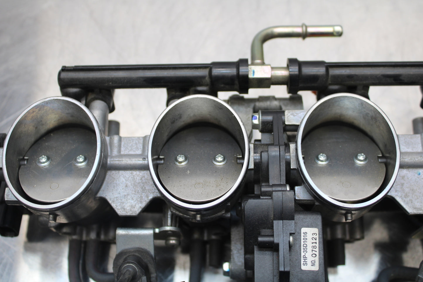 13-17 KAWASAKI NINJA ZX6R ZX636 ABS MAIN FUEL INJECTORS / THROTTLE BODIES BB143