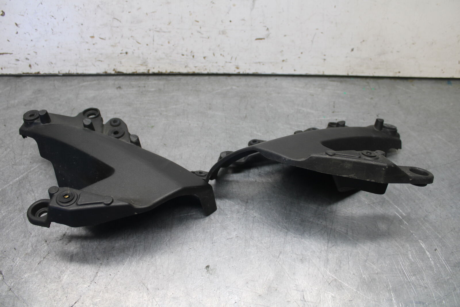 09-12 KAWASAKI NINJA ZX6R RIGHT LEFT MID UPPER SIDE FAIRING COWL PLASTIC BB698
