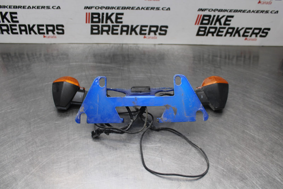 08 SUZUKI SV650 FENDER ELIMINATOR LICENSE PLATE BRACKET & LIGHTS BB846