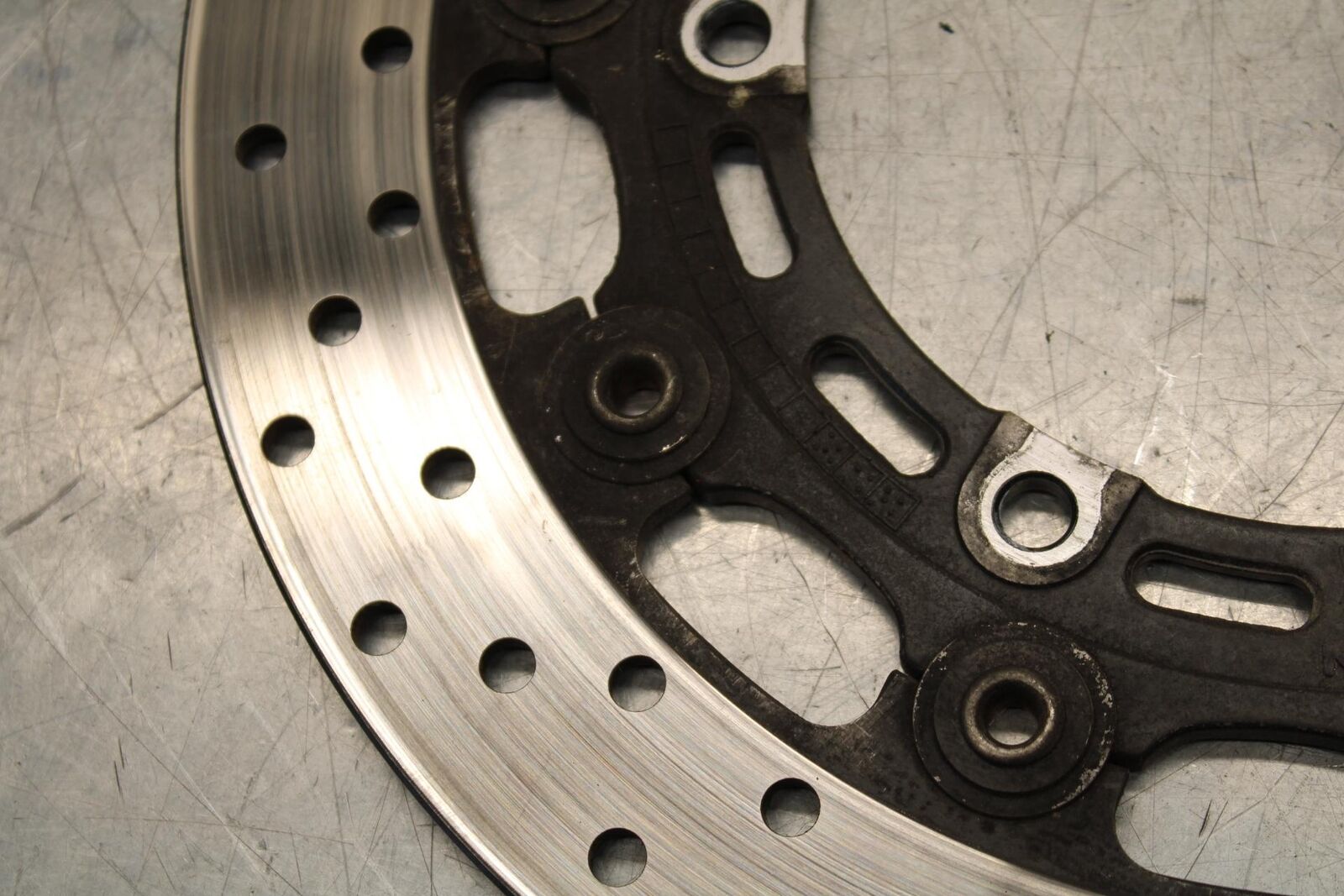 2000 Yamaha YZF R6 FRONT LEFT RIGHT BRAKE ROTORS DISCS 4SV-2581T-01-00 BB558