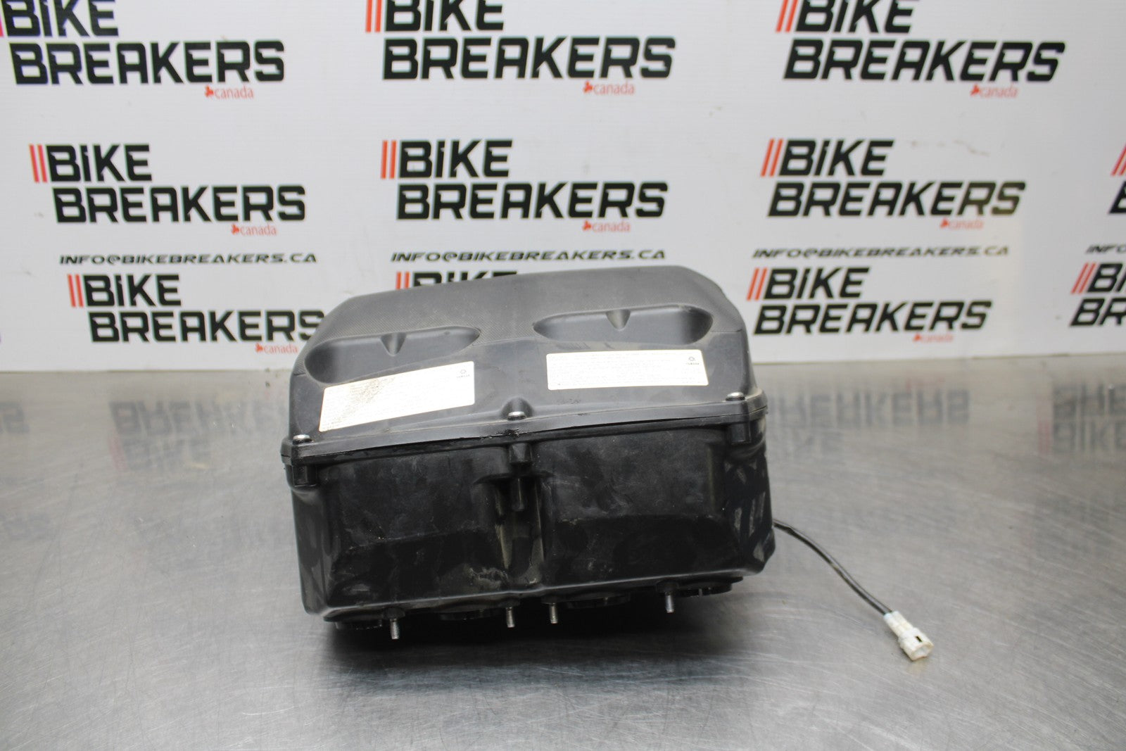 07-08 YAMAHA YZF R1 AIRBOX AIR INTAKE FILTER BOX /W STACKS BB771