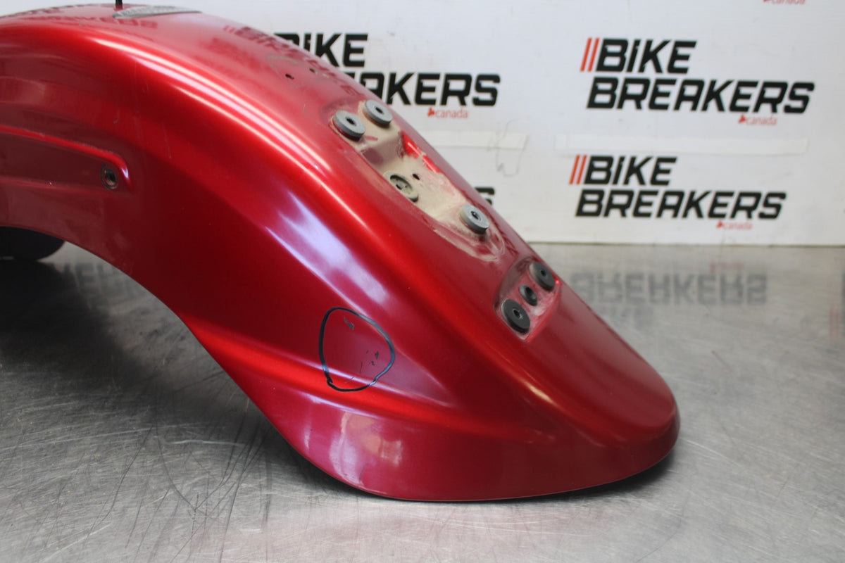 08 KAWASAKI VULCAN 1600 VN1600D NOMAD REAR BACK WHEEL FENDER MUD GUARD BB904
