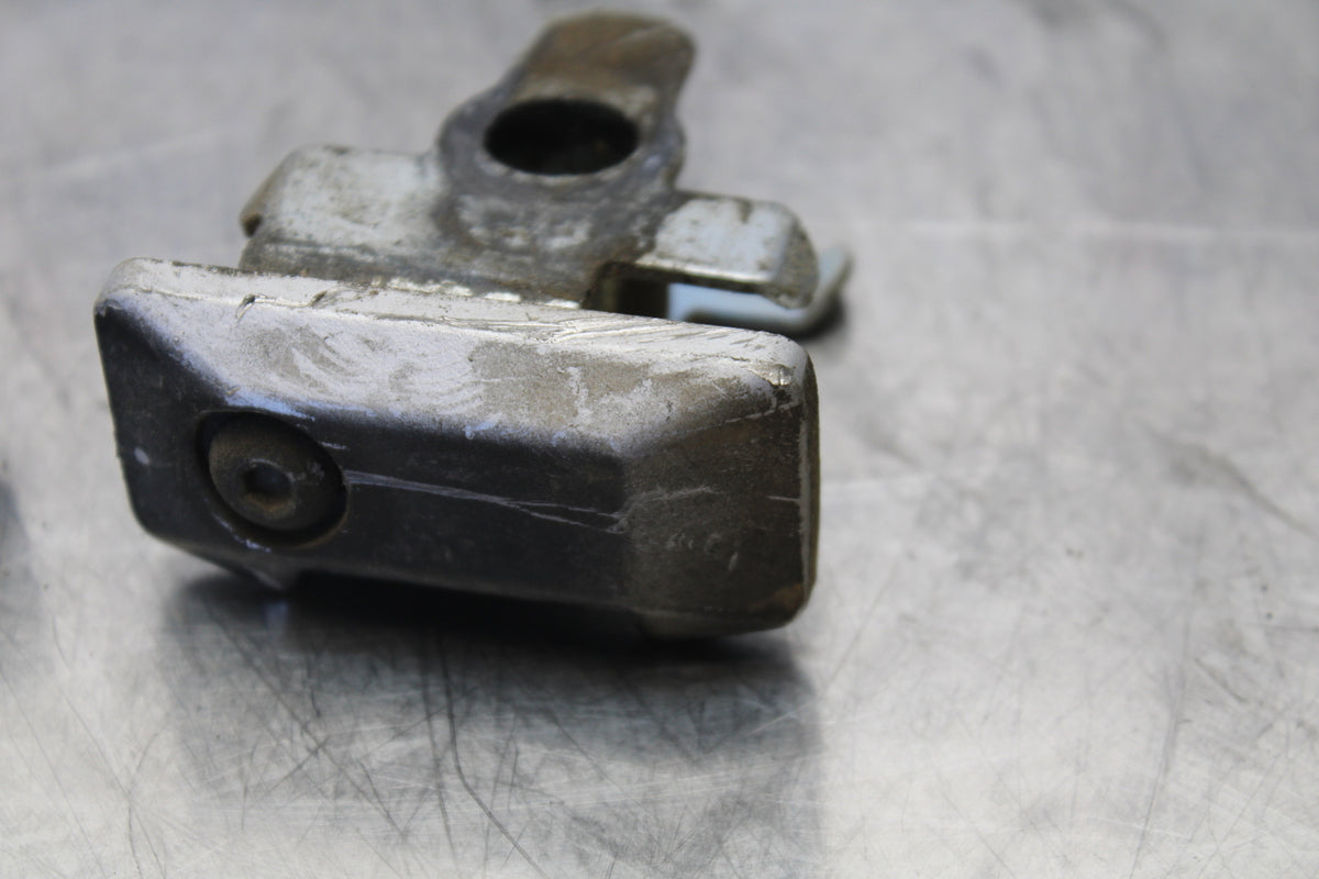 00 SUZUKI SV650 SWINGARM CHAIN TENSIONER ADJUSTMENT BRACKETS  BB156