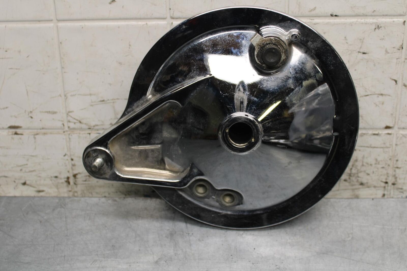 2007 Honda Shadow Spirit 1100 VT1100C REAR BACK BRAKE HUB BB561