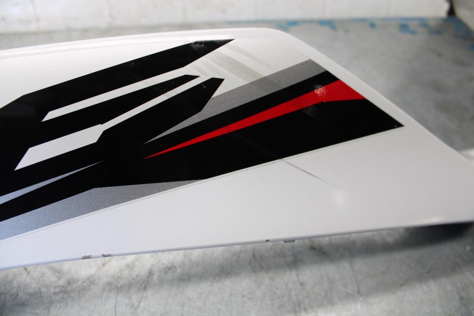 08-16 YAMAHA YZF R6 RIGHT LOWER MID UPPER SIDE FAIRING COWL  BB431