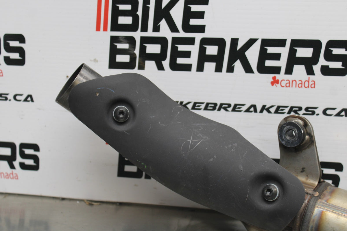24-25 KAWASAKI NINJA ZX4R EXHAUST HEADER PIPES MANIFOLD BB827