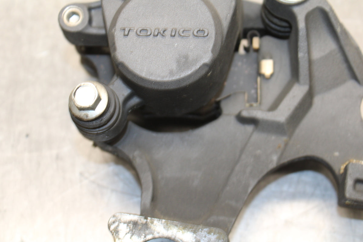 08-10 SUZUKI GSXR750 REAR BACK BRAKE CALIPER W MOUNT BRACKET BB127