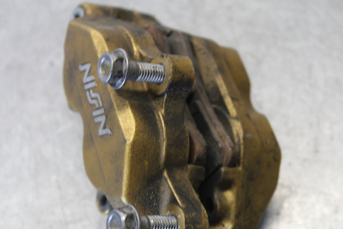 03-04 HONDA CBR600RR RIGHT LEFT FRONT BRAKE CALIPER SET PAIR CALIPERS BB661
