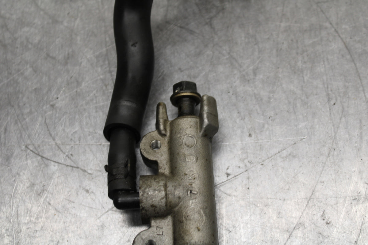 95-98 HONDA CBR600F3 REAR BACK BRAKE MASTER CYLINDER W RESERVOIR BB122
