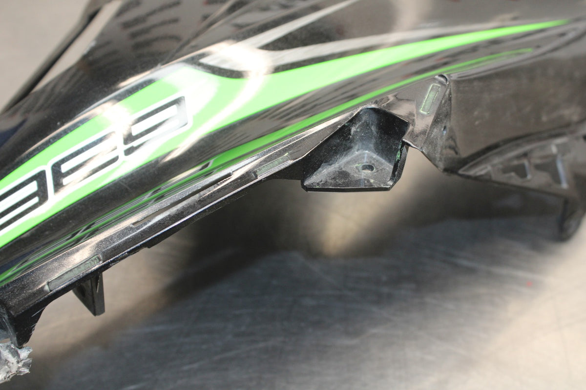 13-18 KAWASAKI NINJA ZX6R RIGHT LOWER MID UPPER SIDE FAIRING COWL BB735