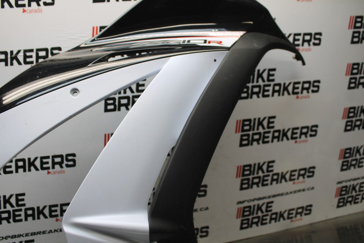 11-15 KAWASAKI NINJA ZX10R RIGHT LOWER MID UPPER SIDE FAIRING COWL  BB840