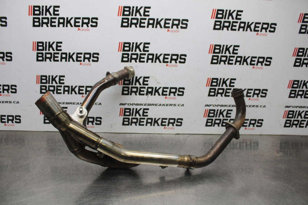 07-08 SUZUKI SV650 EXHAUST HEADER PIPES MANIFOLD BB00