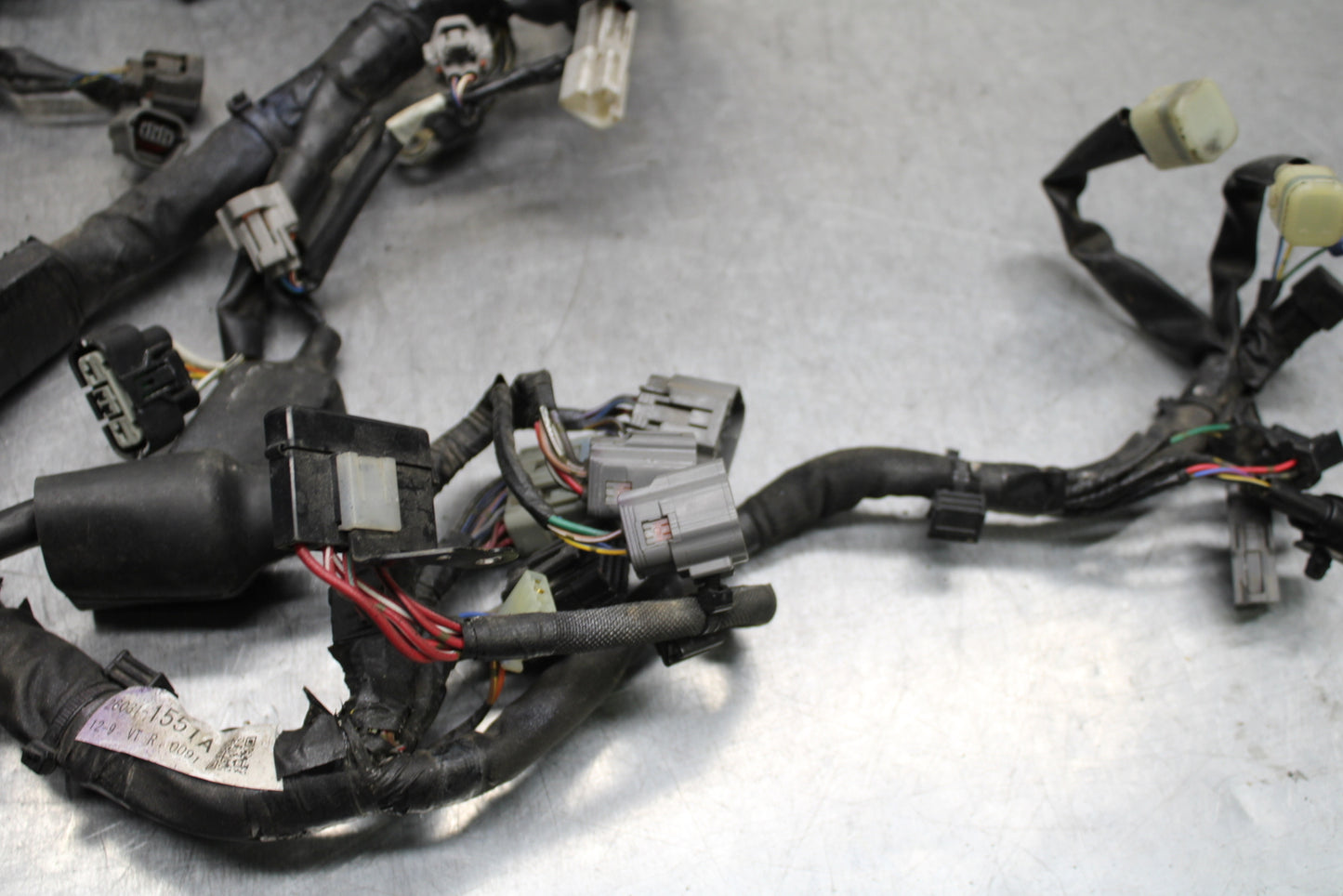 13-18 KAWASAKI NINJA ZX6R MAIN ENGINE WIRING HARNESS MOTOR WIRE LOOM BB118